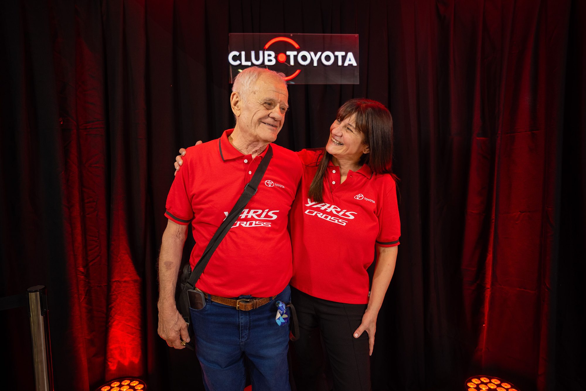 Mercedes Bosetti junto a Franco Bosetti