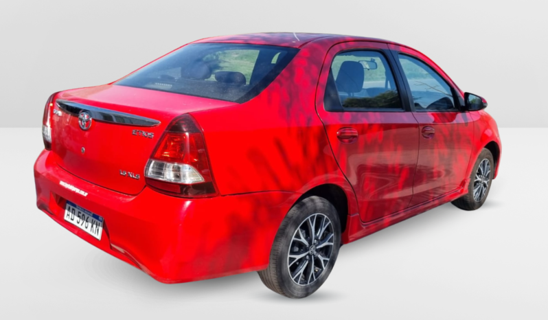 TOYOTA ETIOS XLS 1.5 AT 4P 2019 lleno