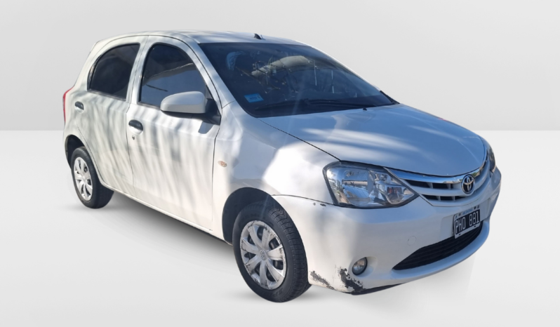 TOYOTA ETIOS X 1.5 5P 2016 lleno