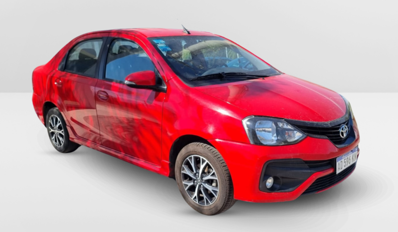 TOYOTA ETIOS XLS 1.5 AT 4P 2019 lleno