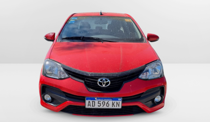 TOYOTA ETIOS XLS 1.5 AT 4P 2019 lleno