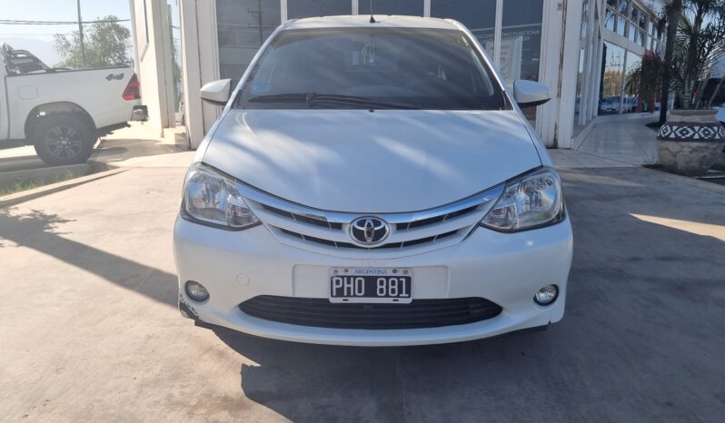 TOYOTA ETIOS X 1.5 5P 2016 lleno