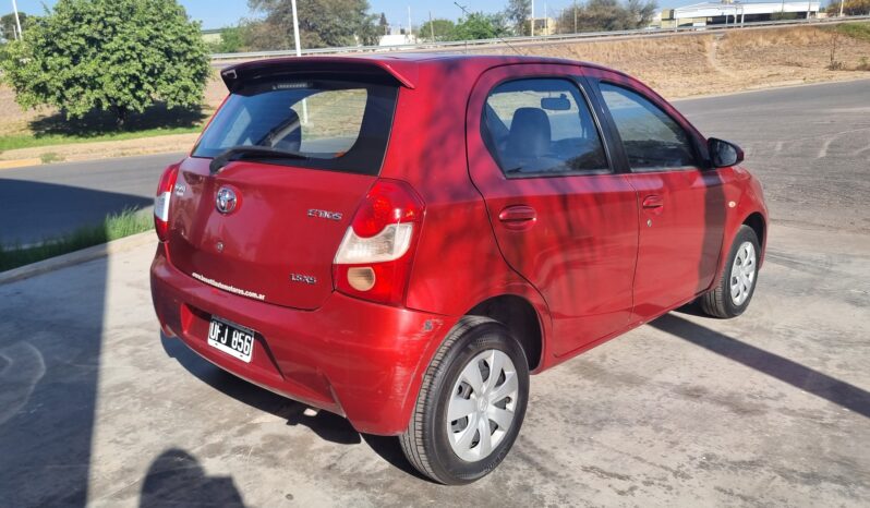 TOYOTA ETIOS XS 1.6 MT 5P 2014 lleno