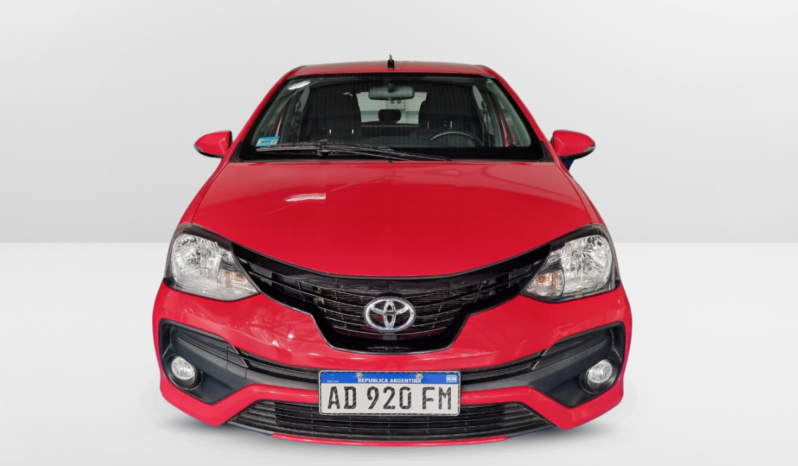 TOYOTA ETIOS XLS 1.5 AT 5P 2019 lleno