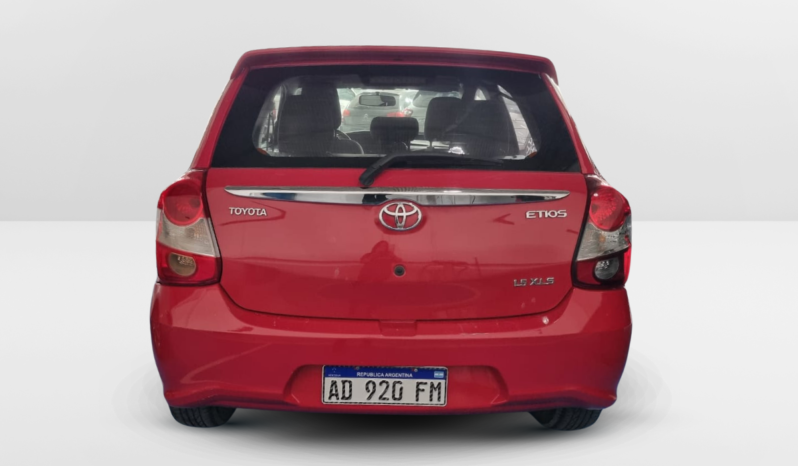 TOYOTA ETIOS XLS 1.5 AT 5P 2019 lleno