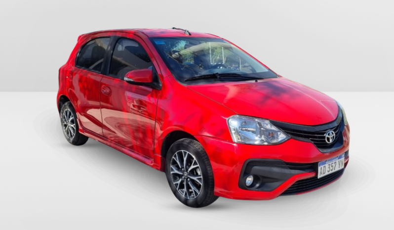 TOYOTA ETIOS XLS 1.5 6MT 5P 2019 lleno