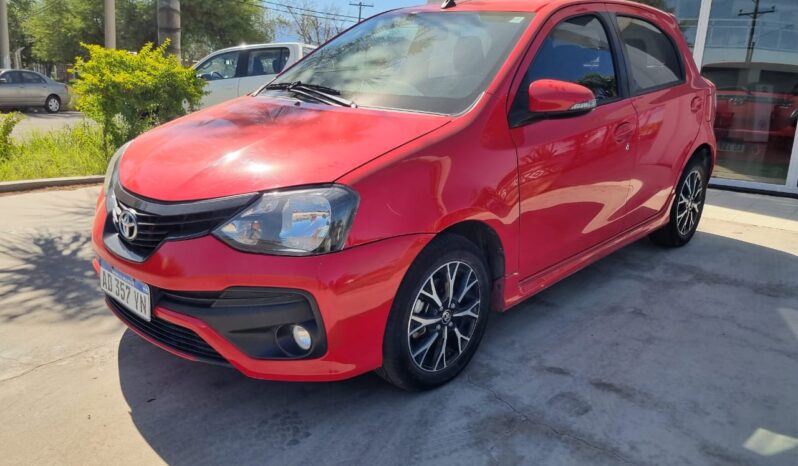 TOYOTA ETIOS XLS 1.5 6MT 5P 2019 lleno