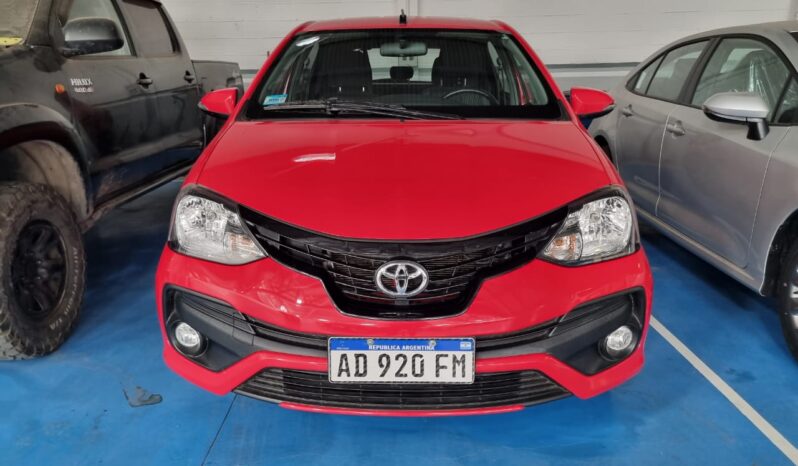 TOYOTA ETIOS XLS 1.5 AT 5P 2019 lleno