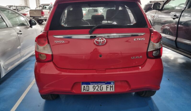 TOYOTA ETIOS XLS 1.5 AT 5P 2019 lleno