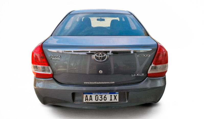 TOYOTA ETIOS XLS 1.5 MT 4P 2016 lleno