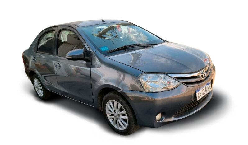 TOYOTA ETIOS XLS 1.5 MT 4P 2016 lleno