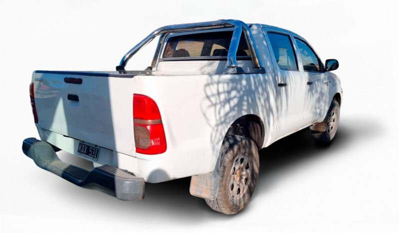 TOYOTA HILUX 4X2 CABINA DOBLE DX 2.5 2011 lleno