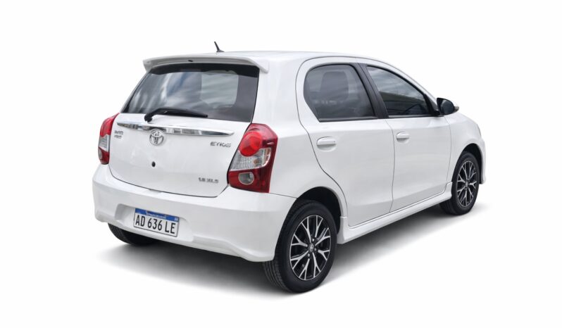 TOYOTA ETIOS XLS 1.5 AT 5P 2019 lleno