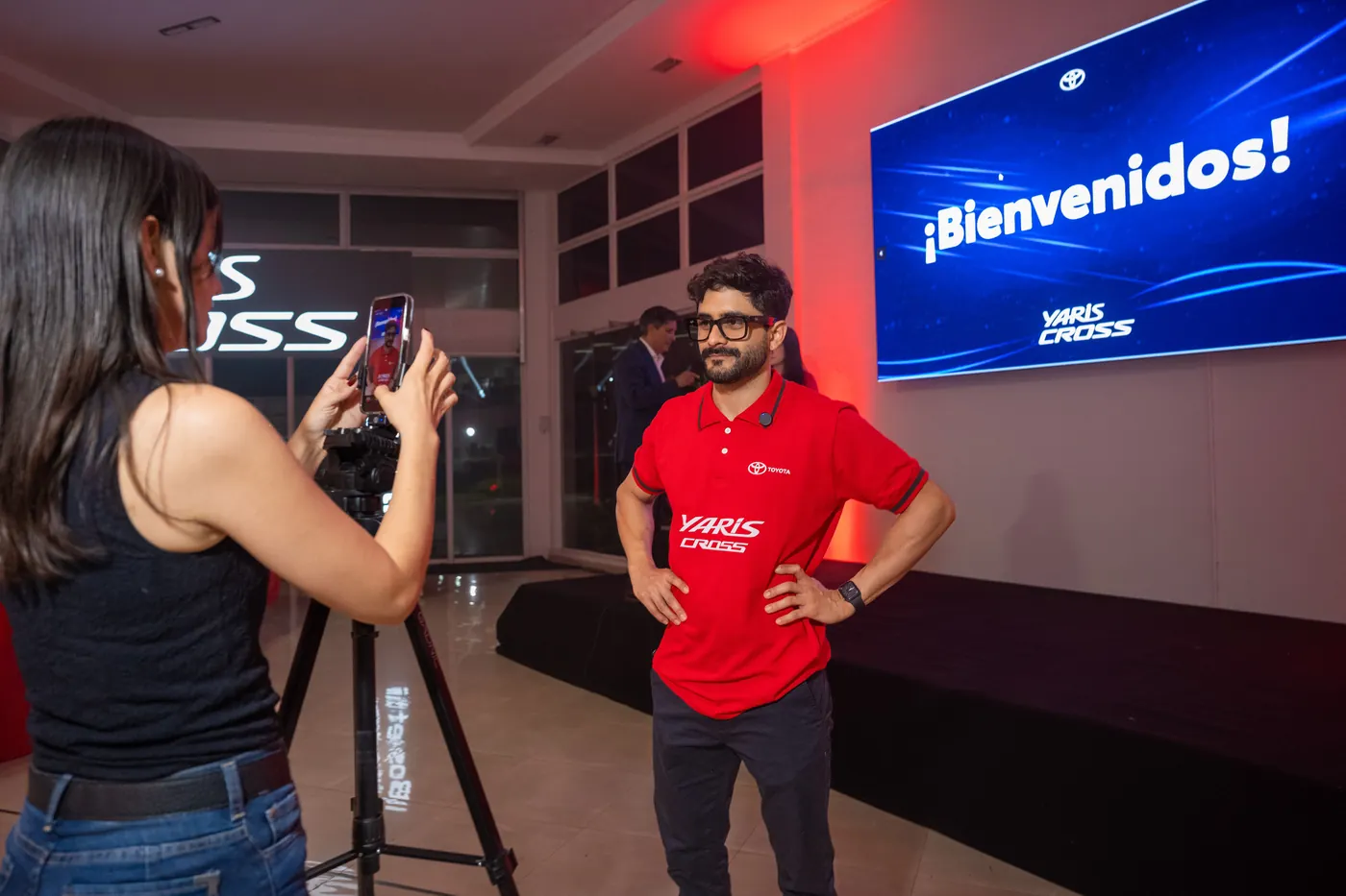 Momento 2 de la presentación del Toyota Yaris Cross en Bosetti Automotores