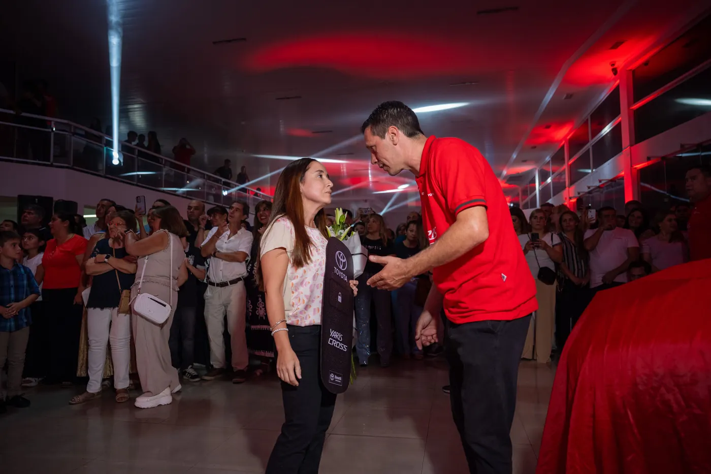 Momento 14 de la presentación del Toyota Yaris Cross en Bosetti Automotores