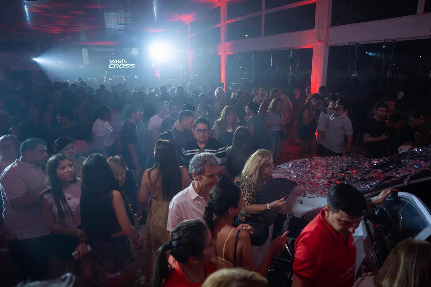 Momento 18 de la presentación del Toyota Yaris Cross en Bosetti Automotores