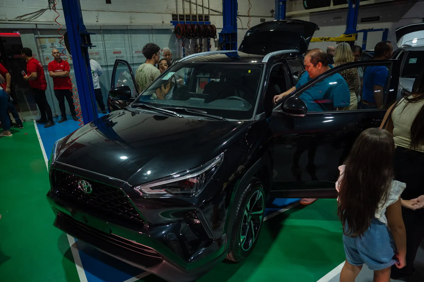Momento 21 de la presentación del Toyota Yaris Cross en Bosetti Automotores